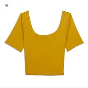 Lululemon Ribbed Held Tight Tee Size 6